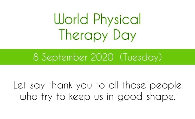 It’s World Physical Therapy Day!